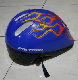 Helm Sepeda Anak, Polygon Teen, Safety First