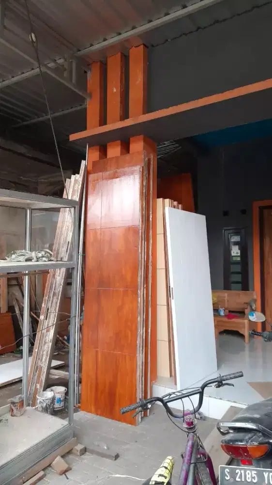 Pintu triplek finising