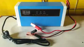 charger aki 12v 10Amper ada voltmeternya (baru)