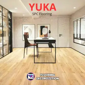 SPC Flooring 5mm Yuka vinil lantai kayu premium
