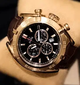 Jam Tangan Pria - Jaguar Special Edition Chrono Rose Gold  - *Nego