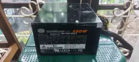 Jual Power Supply Unit Brand Cooler Master 550 Watt bekas