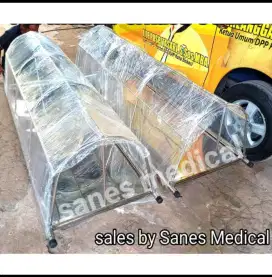 Keranda Mayat Prokes SSM Full Stainless Steel Besi Jenazah Ambulance