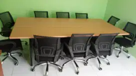 Meja Rapat Uk 2,4 x 1,2 x 73 Barang Pabrik Free Ongkir Pasang Bekasi