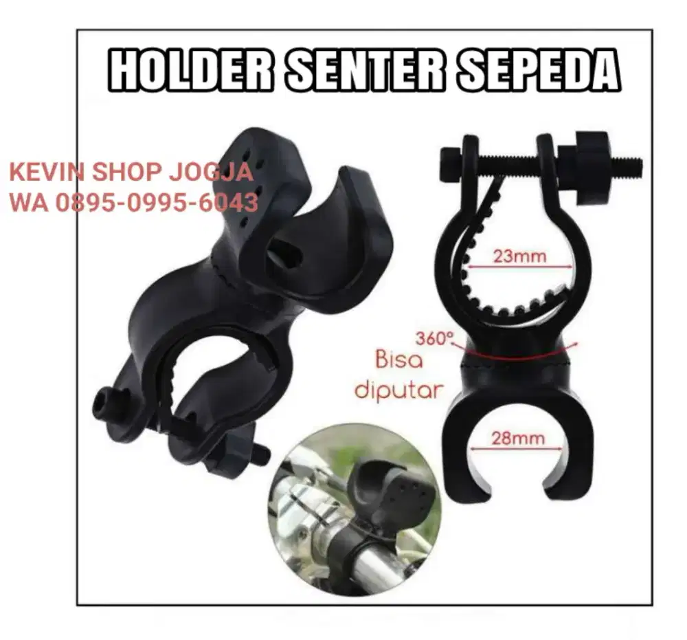 Holder senter sepeda