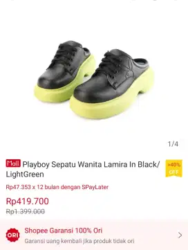 Sepatu playboy original