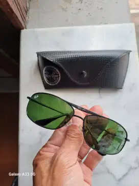 Kacamata Ray-Ban RB 8016 frame hitam kaca hijau