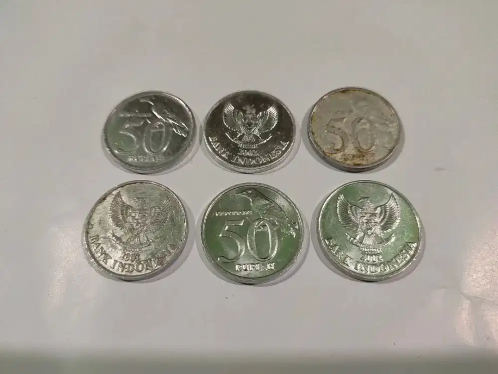 Uang koin 50 rupiah