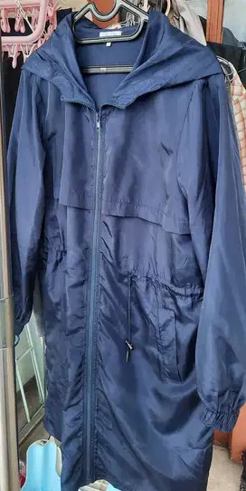 Jual jaket kupluk panjang bahan parasit size bsr bs jg jd outer keren