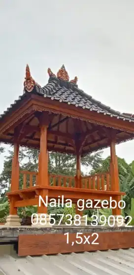 Gazebo tembau karya nak Bali