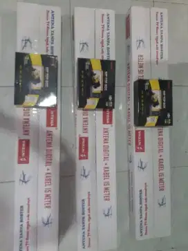 1 PAKET ANTENA DIGITAL DAN SET TOP BOX SAMA PASANG