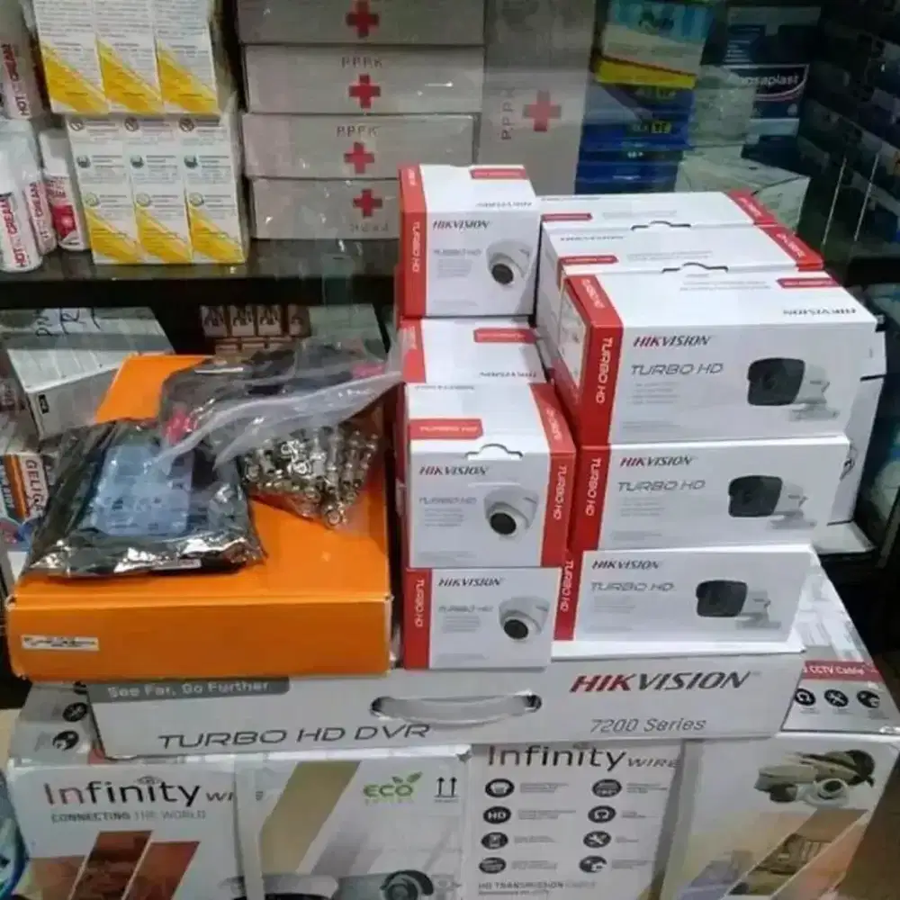 Paket CCTV Komplit Siap Pasang Harga Murah