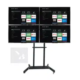 Bracket standing 4x TV 32-43