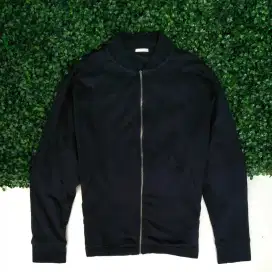 Jaket bomber crackers hitam