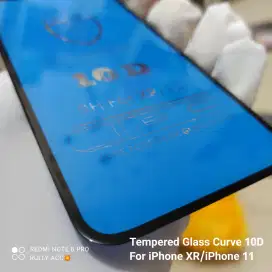 Tempered Glass Full Screen 10D Curve For iPhone XR / IPhone 11