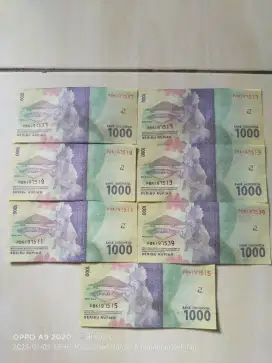 UANG KERTAS NO.SERI GANJIL