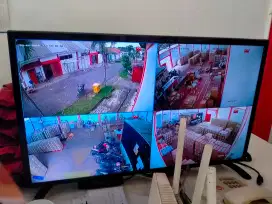 Cctv murah dahua 4 camera 2MP DVR 8 channel