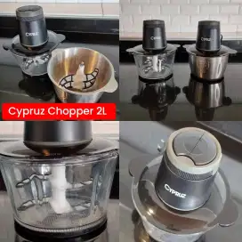 Cypruz Chopper 2 liter stainless stell bowl