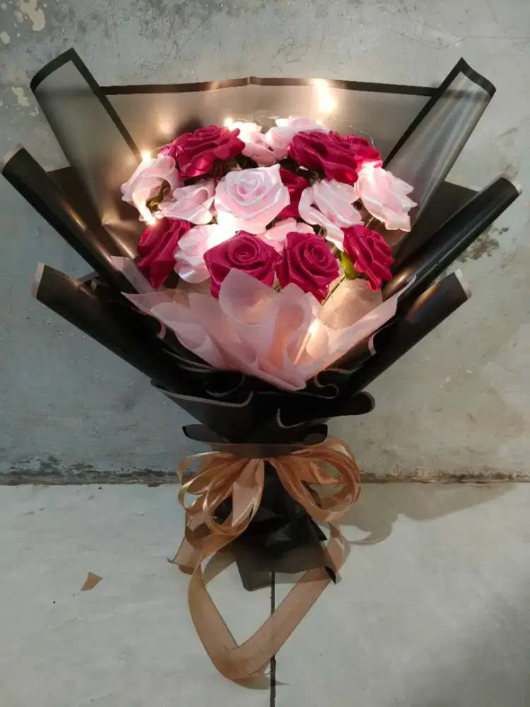 Buket bunga led