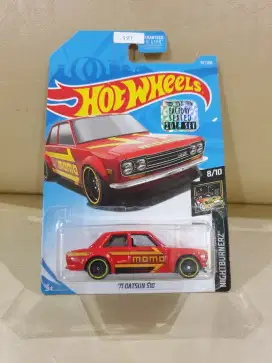 Hotwheels datsun 510 momo fs (factory sealed)