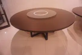 Meja Makan Bulat 200 Cm