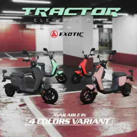 SEPEDA LISTRIK EXOTIC TRACTOR (CASH & CREDIT)