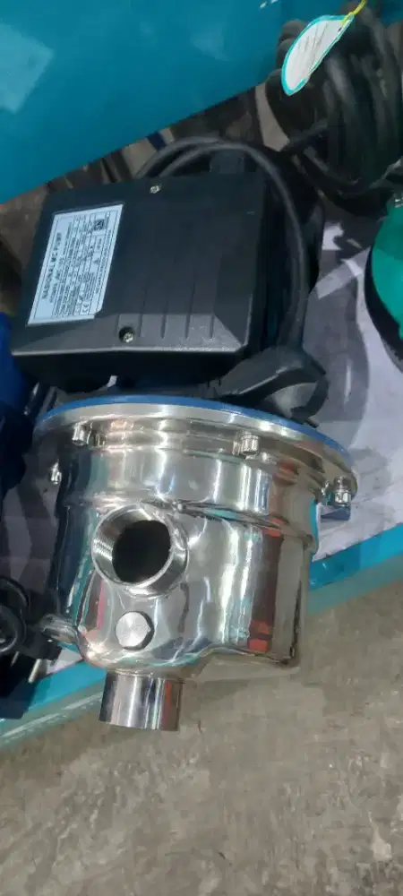 Mesin pompa stenlis cocok untuk isi ulang air galon