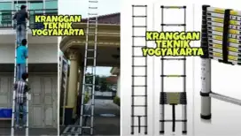 (KRANGGAN TEKNIK)aneka tangga teleskopik tangga lipat alumunium