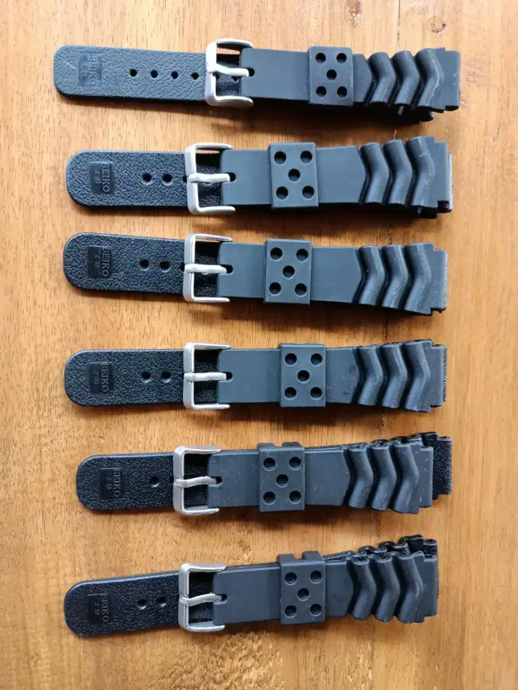 Dijual strap rubber SEIKO am