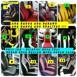 Sarung Jok Mobil Murah/Jok Paten/Semi/Modif Plafon Pintu Dsbord/Dll