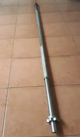 Kettler Barbel Bar - Size L (180cm) + 2 Collar Nuts