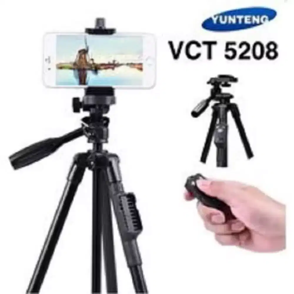 Tripod bluetooth yunteng vct 5208
