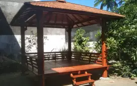 Taman rumah gazebo