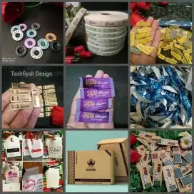 cetak kartu nama nota Sablon plastic plastik loundry hangtag kaos tas