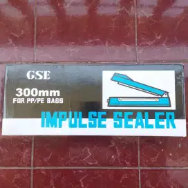 GSE IMPULSE SEALER MANUAL ALAT PEREKAT PLASTIK LISTRIK 30cm / 300mm