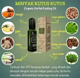 Herbal Saraf Kejepit Mengatasi Nyeri Otot Minyak Pijat Bayi dan Lansia