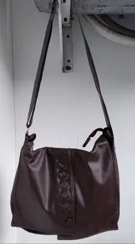 Tas Coklat Tali panjang