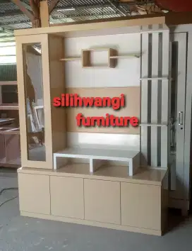 Pajangan meja tv Premium