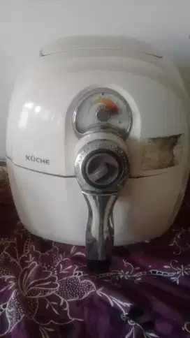 Air fryer merk Kuche bekas pakai masih normal