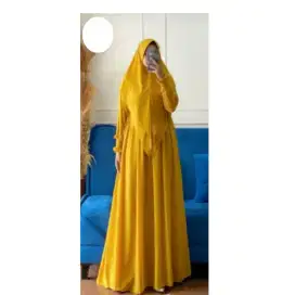 Syari Hasanah cantik #Kuning Terang