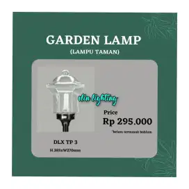 lampu taman promo