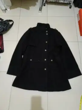 baju blazer black  original  
size L