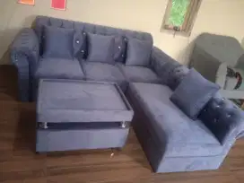 Sofa L putus kancing