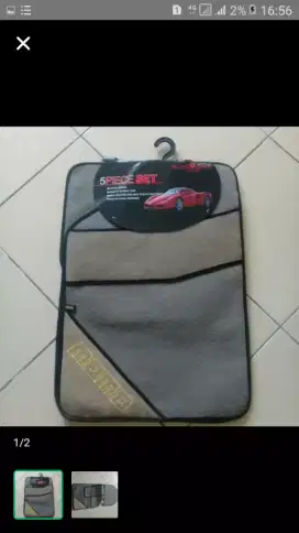 Karpet mobil universal bahan beludru ,baru