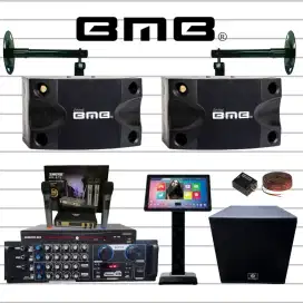 Paket Karaoke BMB 8 inch Original Full Set