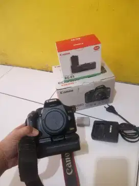 Canon 500d & bateryy grip ori canon