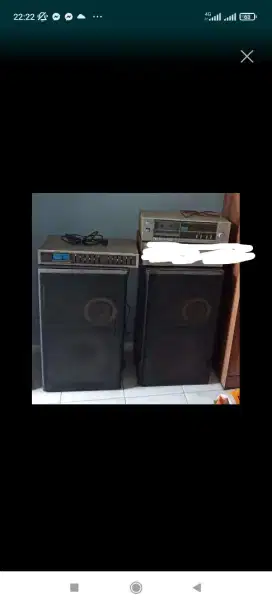 Tape, equalizer, 2 speaker