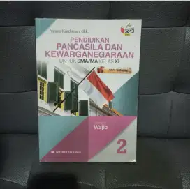 Buku pendidikan Pancasila dan Kewarganegaraan unhk SMA kelas XI