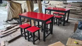 Meja kursi cafe custom suka2