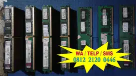 Jual DDR3 1 & 2 GB PC 10600/12800 Second Utk Komp PC (Hrg Terjangkau)
